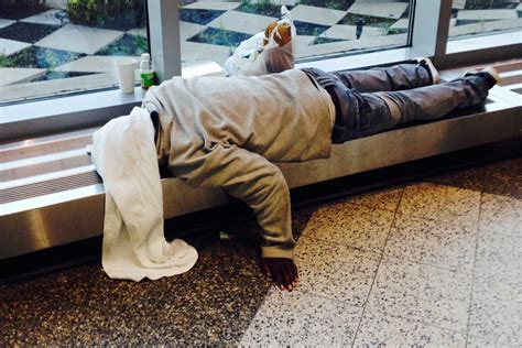 Homeless Squatters Are Taking Over Laguardia Airport