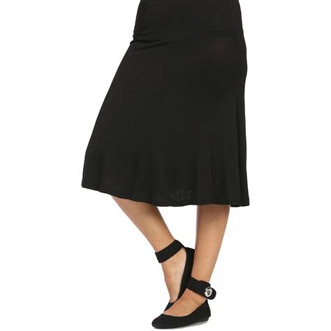 women s calf length skirt