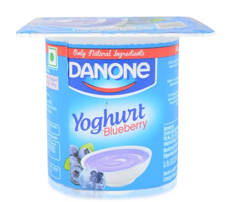 Danone Yoghurt Blueberry 80g Cup Grocery And Gourmet Foods