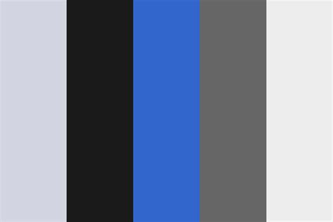 Retro Blue Color Palette
