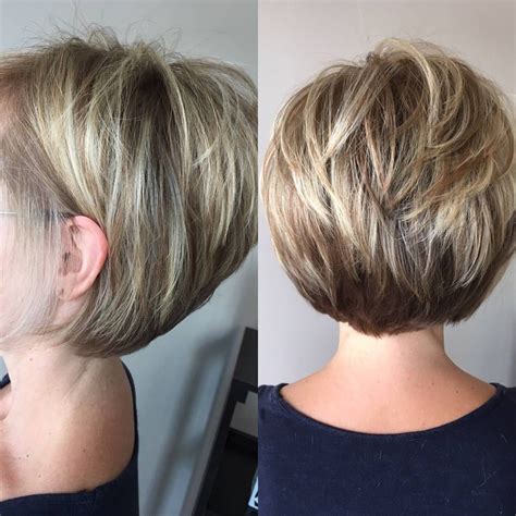 2019 Latest Rounded Bob Hairstyles With Stacked Nape