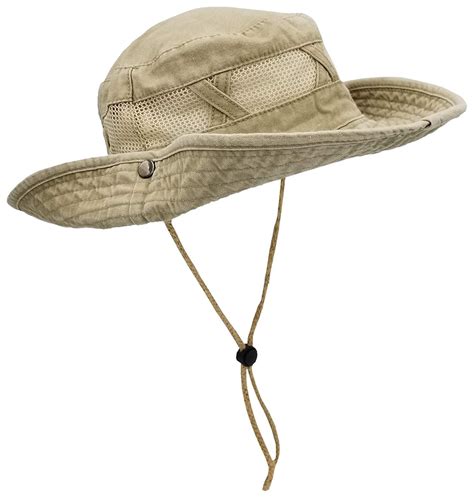 Outdoor Summer Boonie Hat For Hiking Camping Fishing Operator Floppy