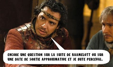Bonus pour les shippers de mani & arturus yvain&gauvain from kaamelott : citation kaamelott arthur - Les citations