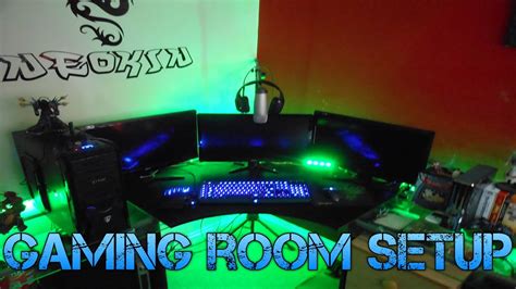 Awesome Gaming Room Setup 2013 Youtube