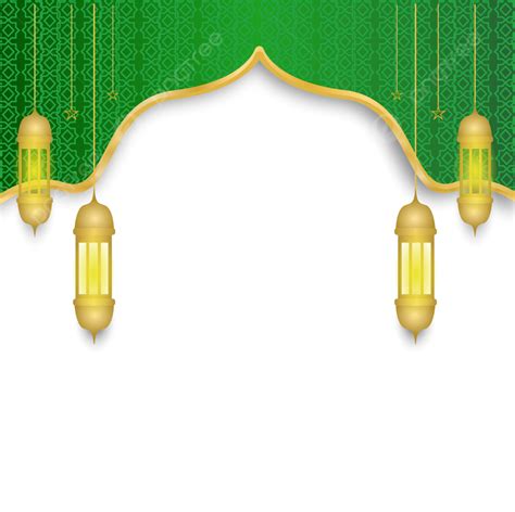 Eid Mubarak Islamic Vector Art Png Decoration Islamic Border Frame For