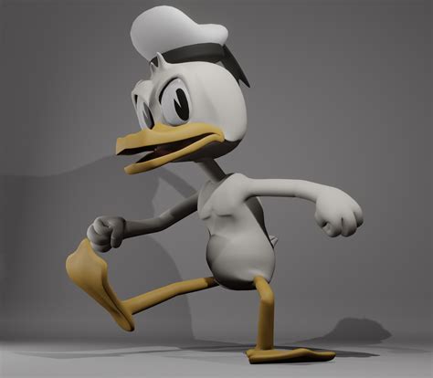 Blender Donald The Fighting Duck By Ocsda On Deviantart