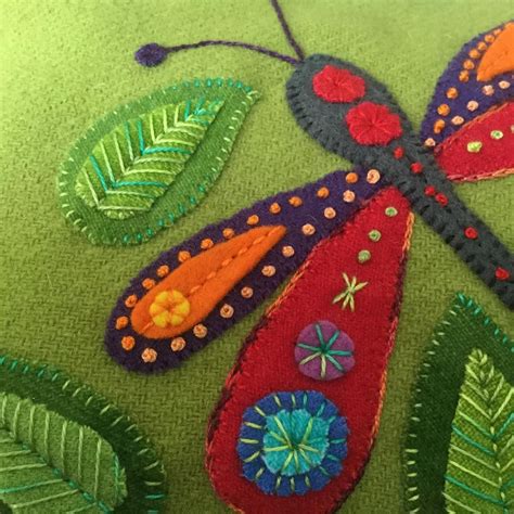 Just playing. Should be packing! #woolapplique #