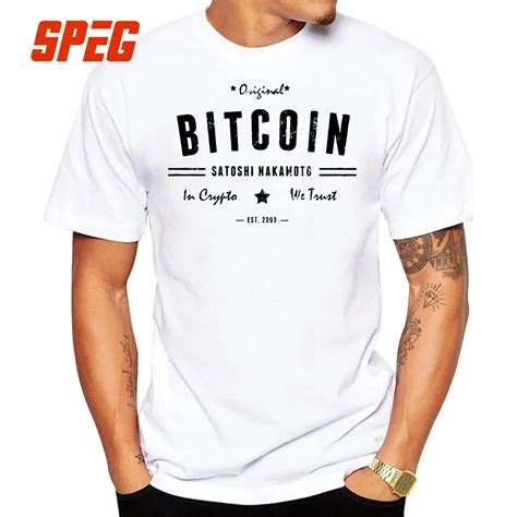 Buy Bitcoin Original Satoshi Crypto Logo T Shirt Plus