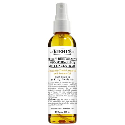 Kiehls Pflege And Styling Deeply Restorative Smoothing Hair Oil