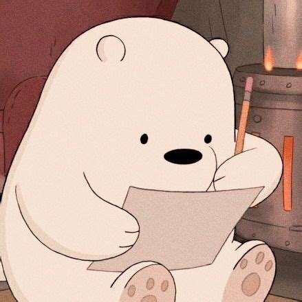 Ice bear pfp aesthetic red aesthetic aesthetic anime aesthetic pictures bear wallpaper c… we bare bears | Tumblr | Ilustrasi karakter, Kartun ...