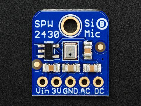 New Product Adafruit Silicon Mems Microphone Breakout
