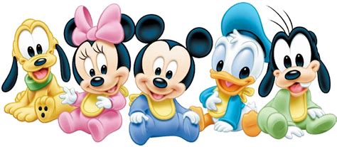 Download Disney Baby Png Baby Mickey Mouse And Friends Hd