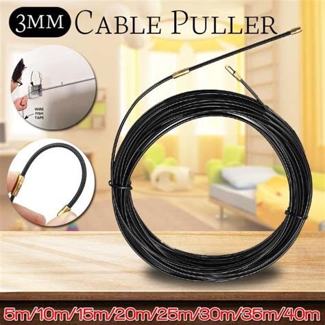 3mm 8 Size Cable Puller Fiberglass Wire Cable Puller Electrical Tools