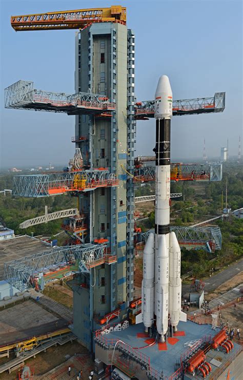 Launch Photos Indias Big Rocket Lifts Off With Gsat 14 Satellite Space