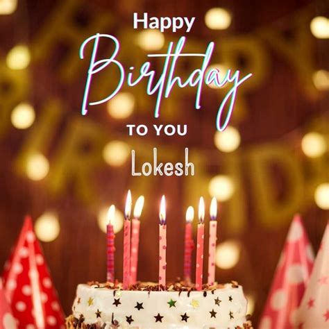 100 Hd Happy Birthday Lokesh Cake Images And Shayari