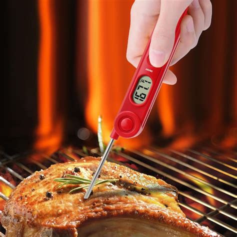 Instant Read Digital Food Meat Thermometer For Kitchen Cooking Bbq
