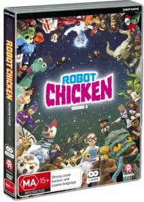 Robot Chicken Season 4 Dvd Madman Entertainment