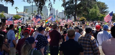 Hundreds Show Up For Peaceful ‘rescue America Demonstration That Wont
