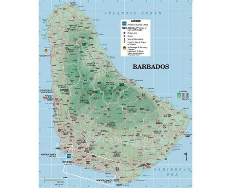 Maps Of Barbados Collection Of Maps Of Barbados North America
