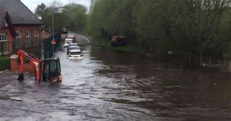 Chaos In Wednesbury As Leabrook Road Floods What We Know So Far