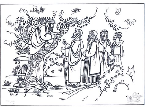 Printable Zacchaeus Printable Templates