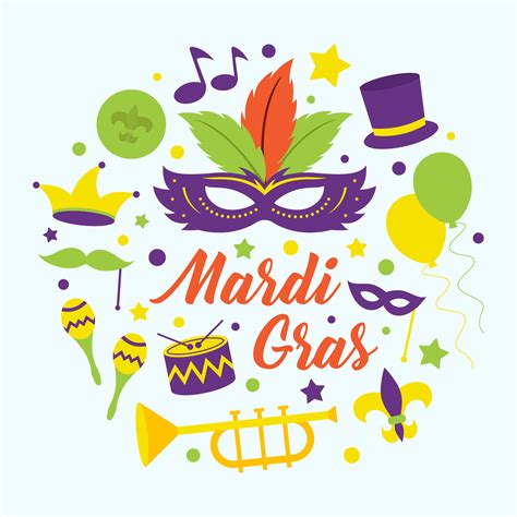 Cars silhouette line art free vector. Mardi Gras Parade Vector Illustration - Download Free ...