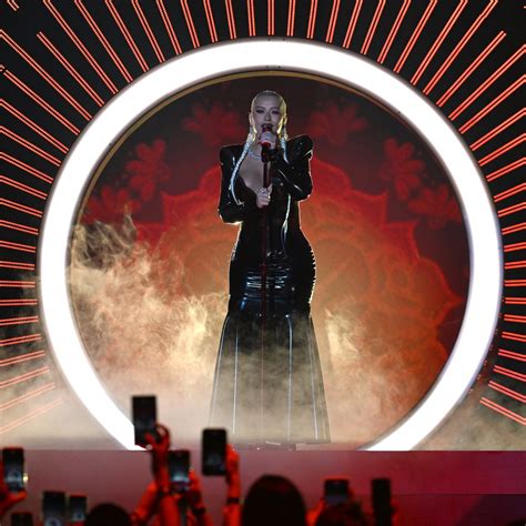 Christina Aguilera Honored With Spirit Of Hope Award At 2022 Billboard