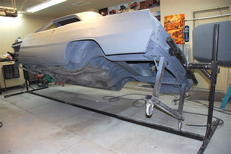 Auto Rotisserie For Dodge Dart Restoration