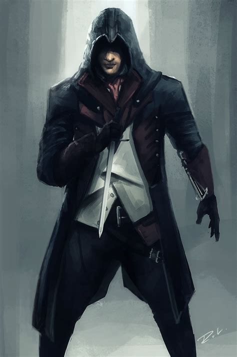 Arno Dorian Assassin S Creed Unity By Geekyglassesartist On Deviantart