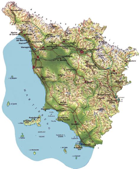 Le spiagge più belle della versilia: Mappa e Cartina della Regione Toscana - 2/24