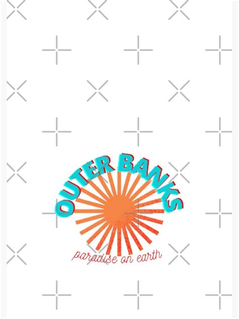 Outer Banks Logo Poster By Ccbs Redbubble