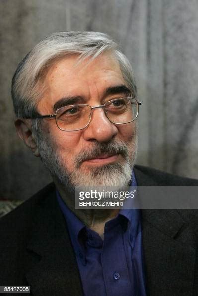 Mir Hossein Mousavi Irans Former Prime Minister And Candidate For News Photo Getty Images