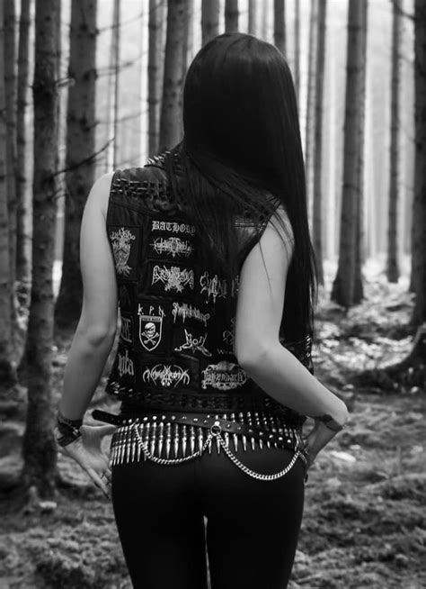 black metal girls patches black metal girl metalhead girl metal girl outfit