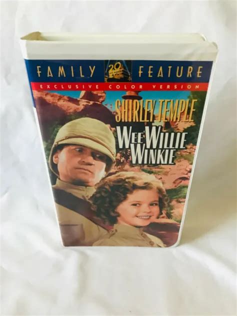 Shirley Temple Collection Wee Willie Winkie Vhs 1994 Like New Condition 799 Picclick