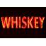 Vintage Neon Whiskey Sign  Rehab Interiors