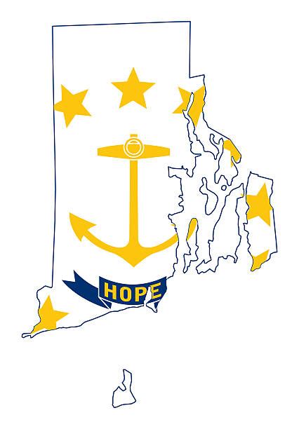 Royalty Free Rhode Island Map Clip Art Vector Images And Illustrations