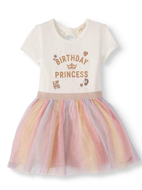Btween Toddler Girls Birthday Tutu Dress Sizes 2t 4t
