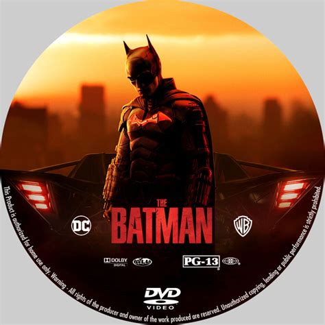 The Batman 2022 Custom Dvd Labels Dvdcovercom