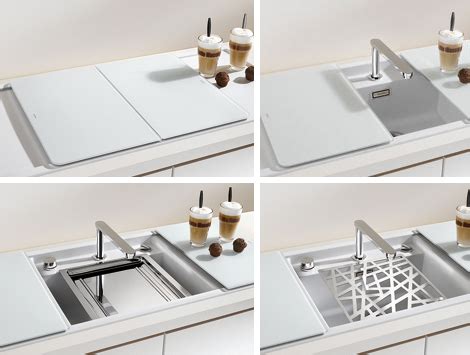 Accentuate your sink with the look of warm wood or durable safety glass while you slice and dice with ease. Kitchen and Residential Design: Blanco Germany takes the ...