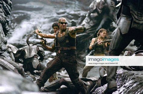 Vin Diesel And Alexa Davalos Characters Riddick And Kyra Film The