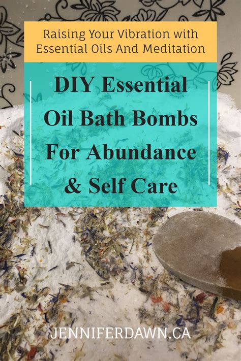 Diy Essential Oil Bath Bombs For Abundance And Self Care