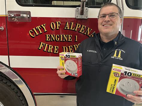 residents urged to test upgrade home smoke alarms news sports jobs the alpena news