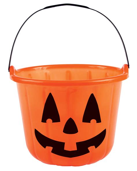 24pcs Halloween Portable Pumpkin Shape Bucket Skull Children Trick Or