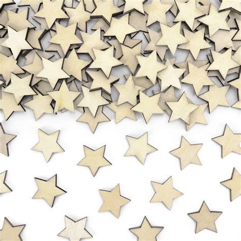 Wooden Star Reusable Table Confetti By Postbox Party