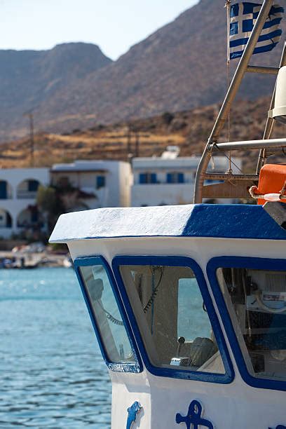 Folegandros Greece Cyclades Islands Nautical Vessel Stock Photos