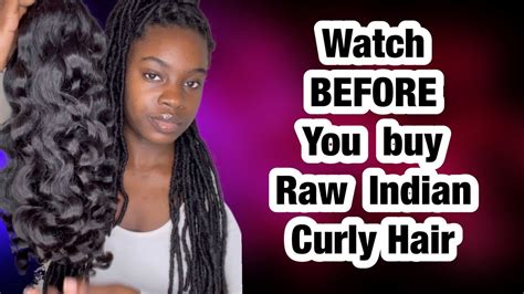 Raw Indian Curly Hair Watch Before You Buy From Youtube