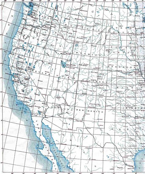 1up Travel Historical Maps Of United Stateswestern United States