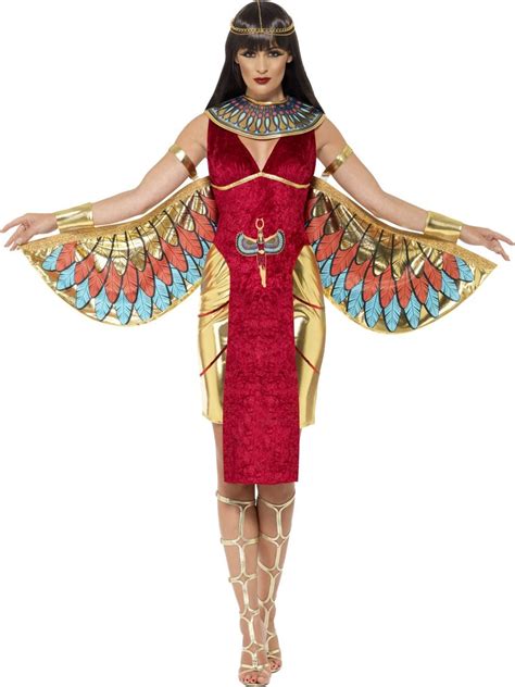 Egyptian Goddess Isis Dress Womens Costume By Smiffys Ebay