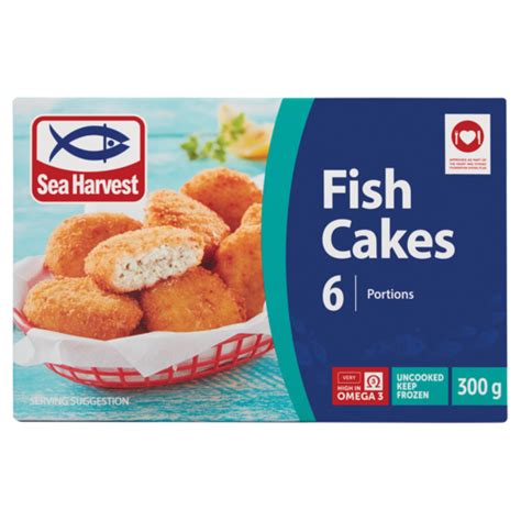 Sea Harvest Frozen Fish Cakes 300g Frozen Fish Cakes And Dippers