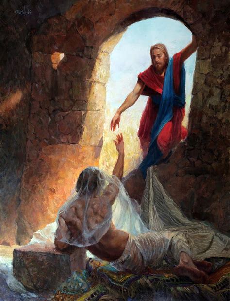 Raising Lazarus By Eric Wallis Jesus Christ Images Pictures Of
